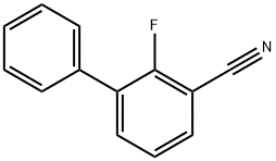 2-Fluorobiphenyl-3-carbonitrile Struktur