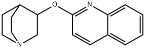 3-(Quinolin-2-yloxy)quinuclidine Struktur