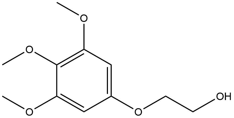 2-(3,4,5-Trimethoxyphenoxy)ethanol,121495-37-2,结构式