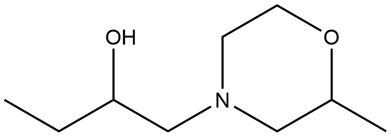 4-Morpholineethanol,α-ethyl-2-methyl- Structure