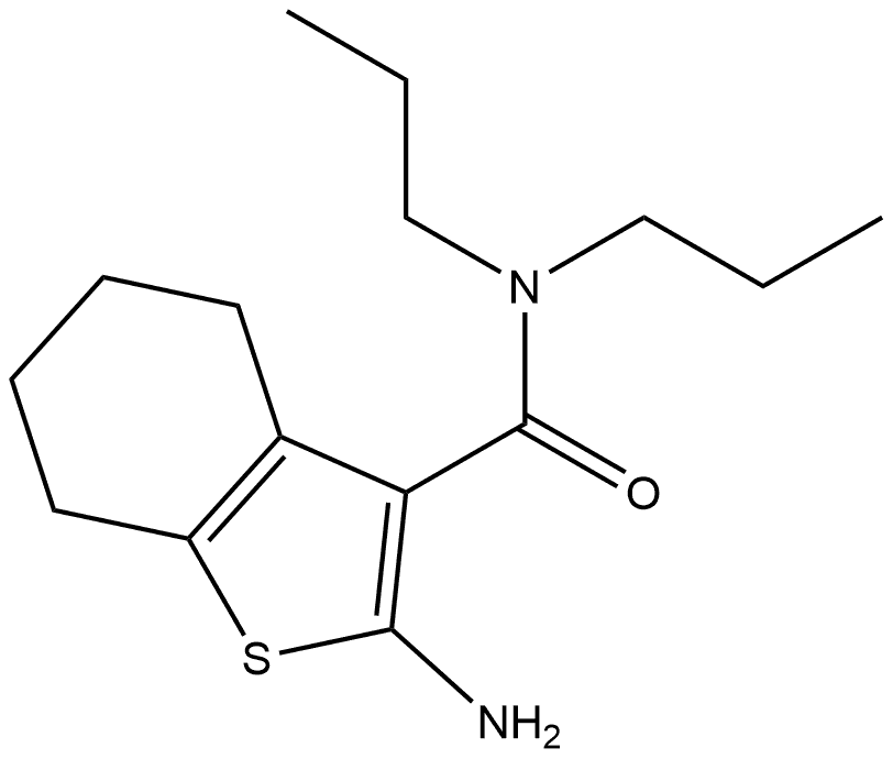 1216256-91-5 2-amino-N,N-dipropyl-4,5,6,7-tetrahydrobenzothiophene-3-carboxamide