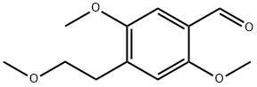 Benzaldehyde, 2,5-dimethoxy-4-(2-methoxyethyl)- Struktur