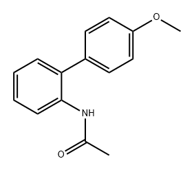 Acetamide, N-(4'-methoxy[1,1'-biphenyl]-2-yl)- Structure