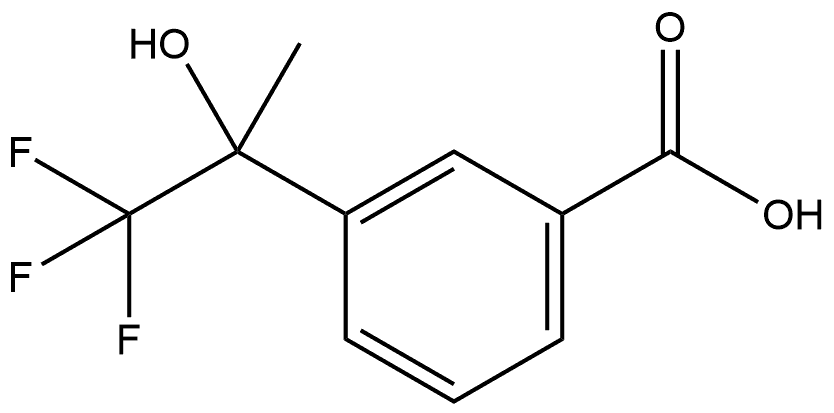 1217131-70-8 3-(1,1,1-三氟-2-羟基丙-2-基)苯甲酸