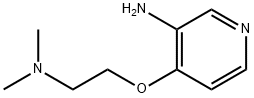 4-(2-(二甲氨基)乙氧基)吡啶-3-胺 结构式