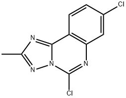 5,8-Dichloro-2-methyl-[1,2,4]triazolo[1,5-c]quinazoline Structure