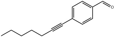 Benzaldehyde, 4-(1-heptyn-1-yl)-