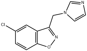 121929-22-4 1,2-Benzisoxazole, 5-chloro-3-(1H-imidazol-1-ylmethyl)-