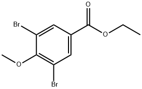 3,5-Dibromo-4-methoxy-benzoic acid ethyl ester Structure