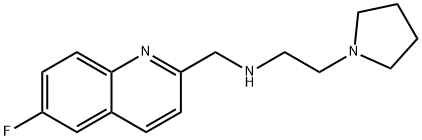 [(6-Fluoroquinolin-2-yl)methyl][2-(pyrrolidin-1-yl)ethyl]amine|