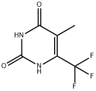 5-甲基-6-(三氟甲基)-2,4(1H,3H)-嘧啶二酮 结构式