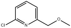 Pyridine, 2-chloro-6-(methoxymethyl)- Struktur