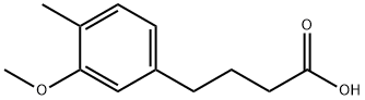Benzenebutanoic acid, 3-methoxy-4-methyl-,122334-02-5,结构式
