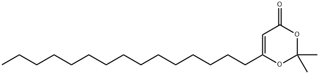 4H-1,3-Dioxin-4-one, 2,2-dimethyl-6-pentadecyl-