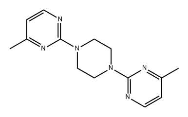 Pyrimidine, 2,2'-(1,4-piperazinediyl)bis[4-methyl-