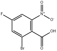 Benzoic acid, 2-bromo-4-fluoro-6-nitro-|2-溴-4-氟-6-硝基苯甲酸