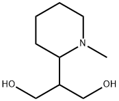 2-(1-Methylpiperidin-2-yl)propane-1,3-diol Structure