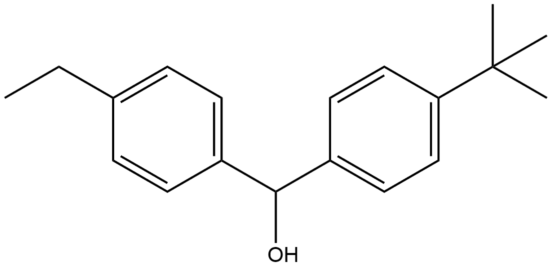 (4-(tert-butyl)phenyl)(4-ethylphenyl)methanol,1225796-93-9,结构式