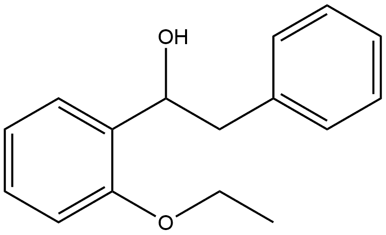 α-(2-Ethoxyphenyl)benzeneethanol Structure