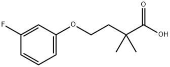 Butanoic acid, 4-(3-fluorophenoxy)-2,2-dimethyl-