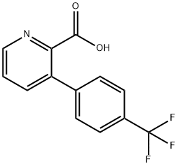 3-(4-(Trifluoromethyl)phenyl)picolinic acid|