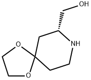 (R)-(1,4-二氧杂-8-氮杂螺[4.5]癸烷-7-基)甲醇 结构式