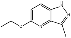 1H-Pyrazolo[4,3-b]pyridine, 5-ethoxy-3-iodo- Structure