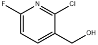 (2-氯-6-氟吡啶-3-基)甲醇, 1227563-88-3, 结构式