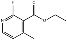 Ethyl 2-fluoro-4-methylnicotinate Structure