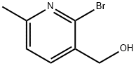 2-Bromo-6-methylpyridine-3-methanol Struktur