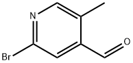 2-Bromo-5-methylisonicotinaldehyde Struktur