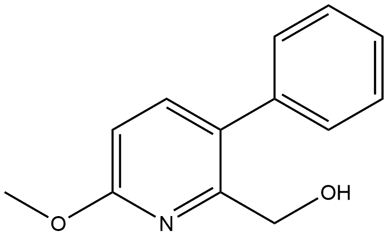 2-Pyridinemethanol, 6-methoxy-3-phenyl-|