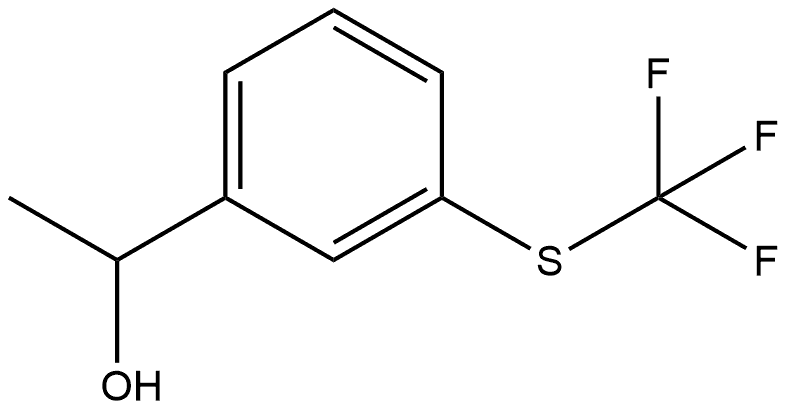 1-(3-((trifluoromethyl)thio)phenyl)ethan-1-ol|