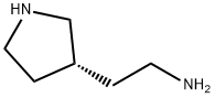 (R)-2-(吡咯烷-3-基)乙烷-1-胺 结构式