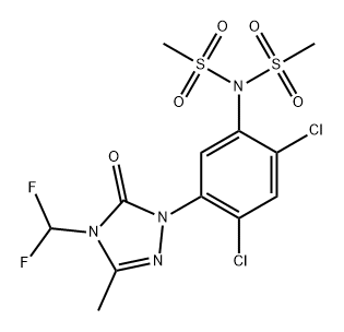 甲磺草胺杂质3,122836-53-7,结构式