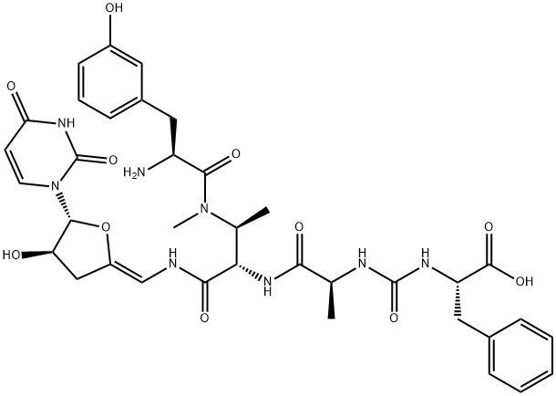 帕西达霉素4,122855-43-0,结构式