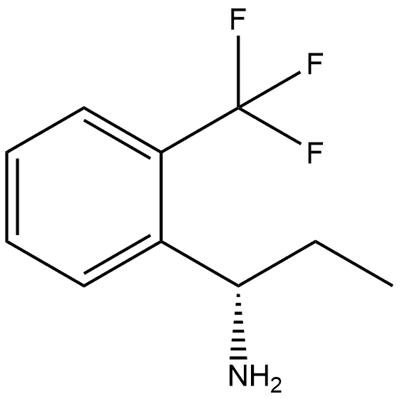 (1S)-1-[2-(trifluoromethyl)phenyl]propan-1-amine|