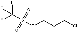 Methanesulfonic acid, 1,1,1-trifluoro-, 3-chloropropyl ester Structure