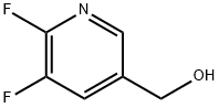 3-Pyridinemethanol, 5,6-difluoro- Structure