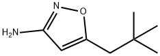 3-Isoxazolamine, 5-(2,2-dimethylpropyl)- Structure