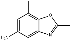 2,7-dimethyl-1,3-benzoxazol-5-amine 结构式