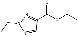 2H-1,2,3-Triazole-4-carboxylic acid, 2-ethyl-, ethyl ester Struktur