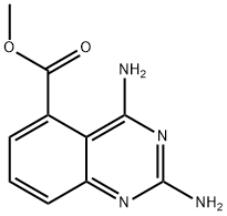 Methyl 2,4-diaminoquinazoline-5-carboxylate Structure