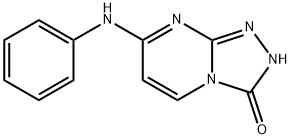 7-(Phenylamino)[1,2,4]triazolo[4,3-a]pyrimidin-3(2H)-one Structure