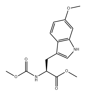 L-Tryptophan, 6-methoxy-N-(methoxycarbonyl)-, methyl ester