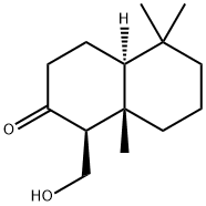 2(1H)-Naphthalenone, octahydro-1-(hydroxymethyl)-5,5,8a-trimethyl-, (1S,4aS,8aS)-