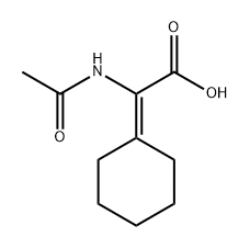 Acetic acid, 2-(acetylamino)-2-cyclohexylidene-