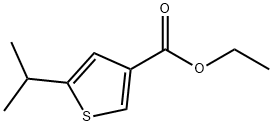 3-Thiophenecarboxylic acid, 5-(1-methylethyl)-, ethyl ester