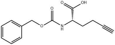 Cbz-L-homopropargylglycine 结构式