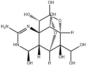 11-ヒドロキシテトロドトキシン 化学構造式